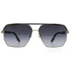 Marc Jacobs Aviator|Aviator^Sunglasses MARC 584/S RHL 9O Gold Black Dark Grey Gradient
