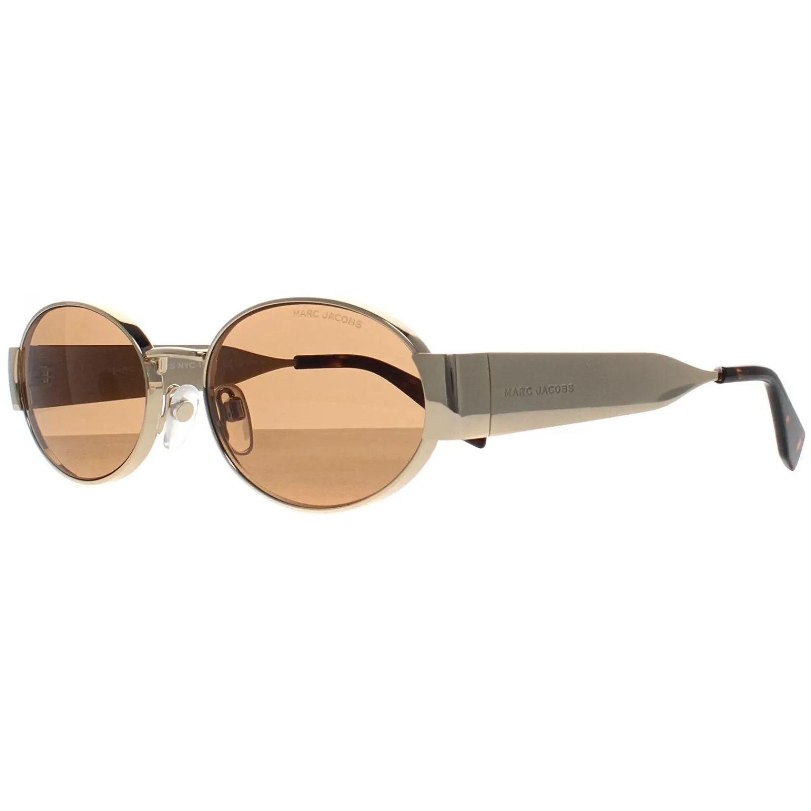 Marc Jacobs Oval^Sunglasses MARC 806/S 01Q/70 Gold Brown