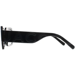Marc Jacobs Rectangle^Sunglasses MARC 693/S 08A/9O Shiny Black Dark Grey Gradien