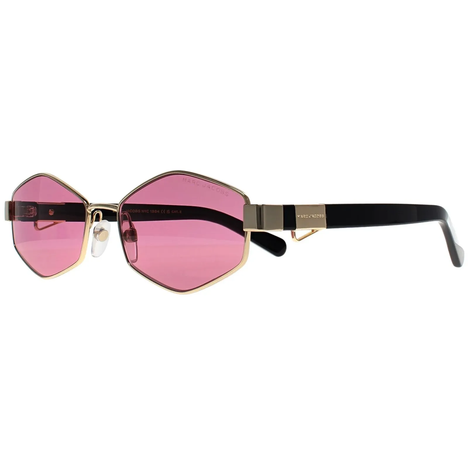 Marc Jacobs Oval^Sunglasses MARC 496/S Y11 VC Gold Black Pink