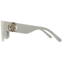 Marc Jacobs Rectangle^Sunglasses MARC 687/S SZJ 9O Ivory Dark Grey Gradient