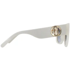 Marc Jacobs Rectangle^Sunglasses MARC 687/S SZJ 9O Ivory Dark Grey Gradient
