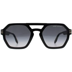 Marc Jacobs Round^Sunglasses MARC 587/S 807 9O Black Dark Grey Gradient
