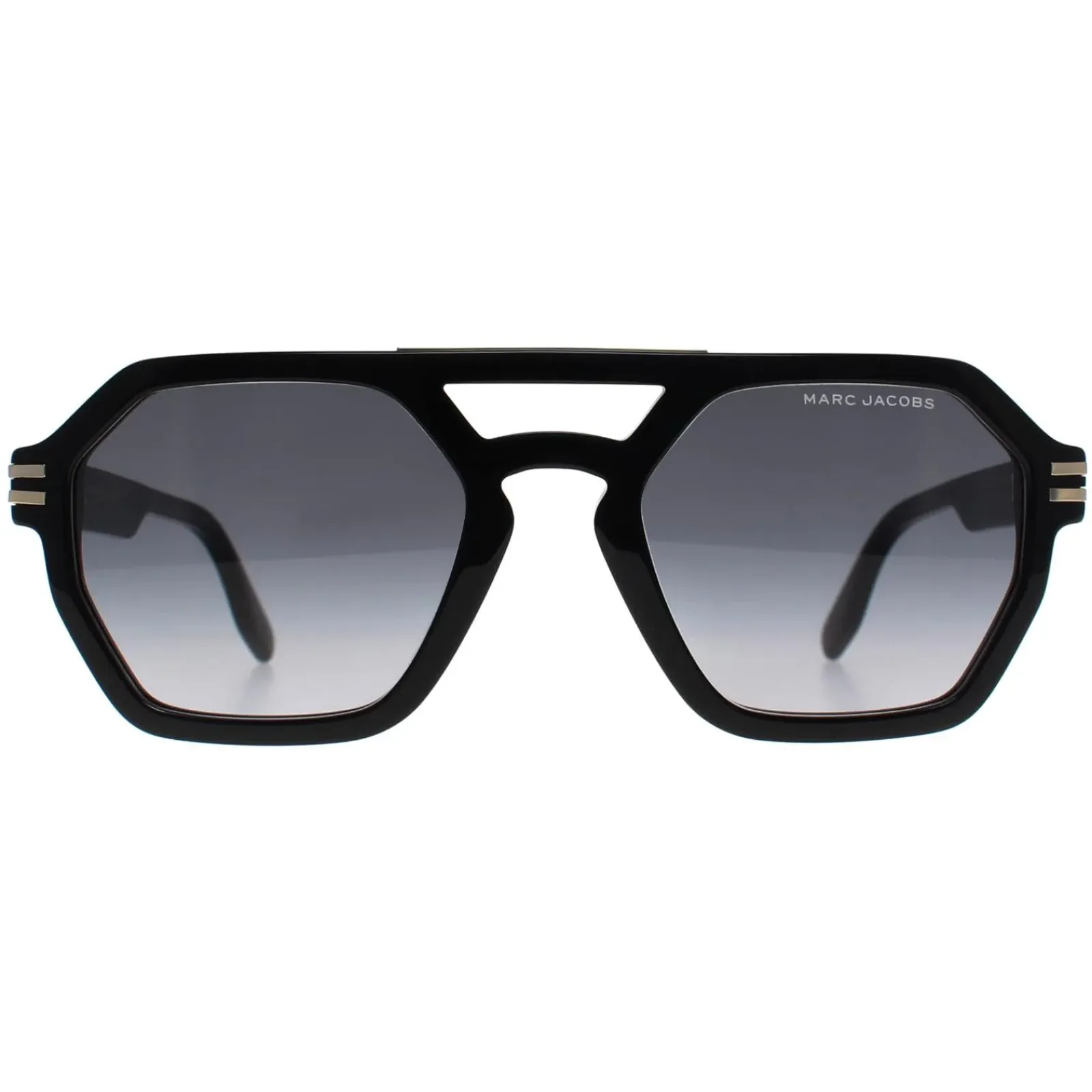 Marc Jacobs Round^Sunglasses MARC 587/S 807 9O Black Dark Grey Gradient