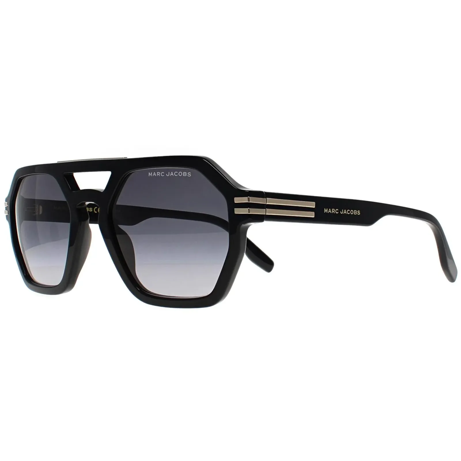 Marc Jacobs Round^Sunglasses MARC 587/S 807 9O Black Dark Grey Gradient
