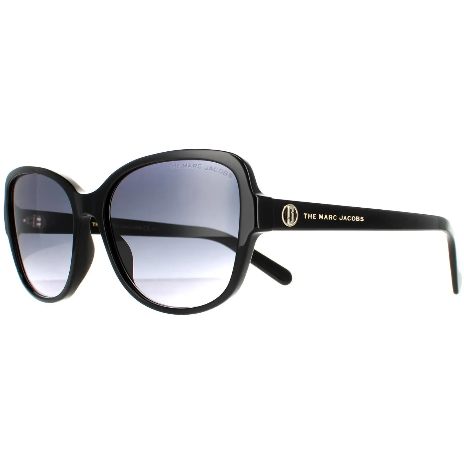 Marc Jacobs Cat-Eye^Sunglasses MARC 528/S 807 9O Black Dark Grey Gradient