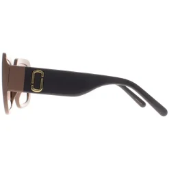 Marc Jacobs Square^Sunglasses MARC 647/S 690 JA Beige Gray Brown Gradient