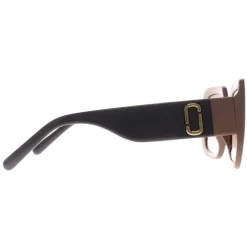 Marc Jacobs Square^Sunglasses MARC 647/S 690 JA Beige Gray Brown Gradient