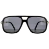 Marc Jacobs Aviator^Sunglasses MARC 415/S 2M2 IR Black Gold Grey