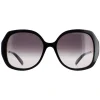 Marc Jacobs Butterfly^Sunglasses MARC 581/S 807 9O Black Dark Grey Gradient