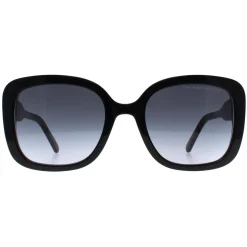Marc Jacobs Rectangle^Sunglasses MARC 625/S 807 9O Black Dark Grey Gradient