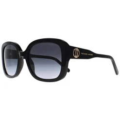 Marc Jacobs Rectangle^Sunglasses MARC 625/S 807 9O Black Dark Grey Gradient