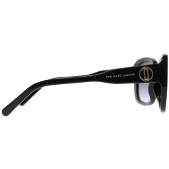Marc Jacobs Rectangle^Sunglasses MARC 625/S 807 9O Black Dark Grey Gradient