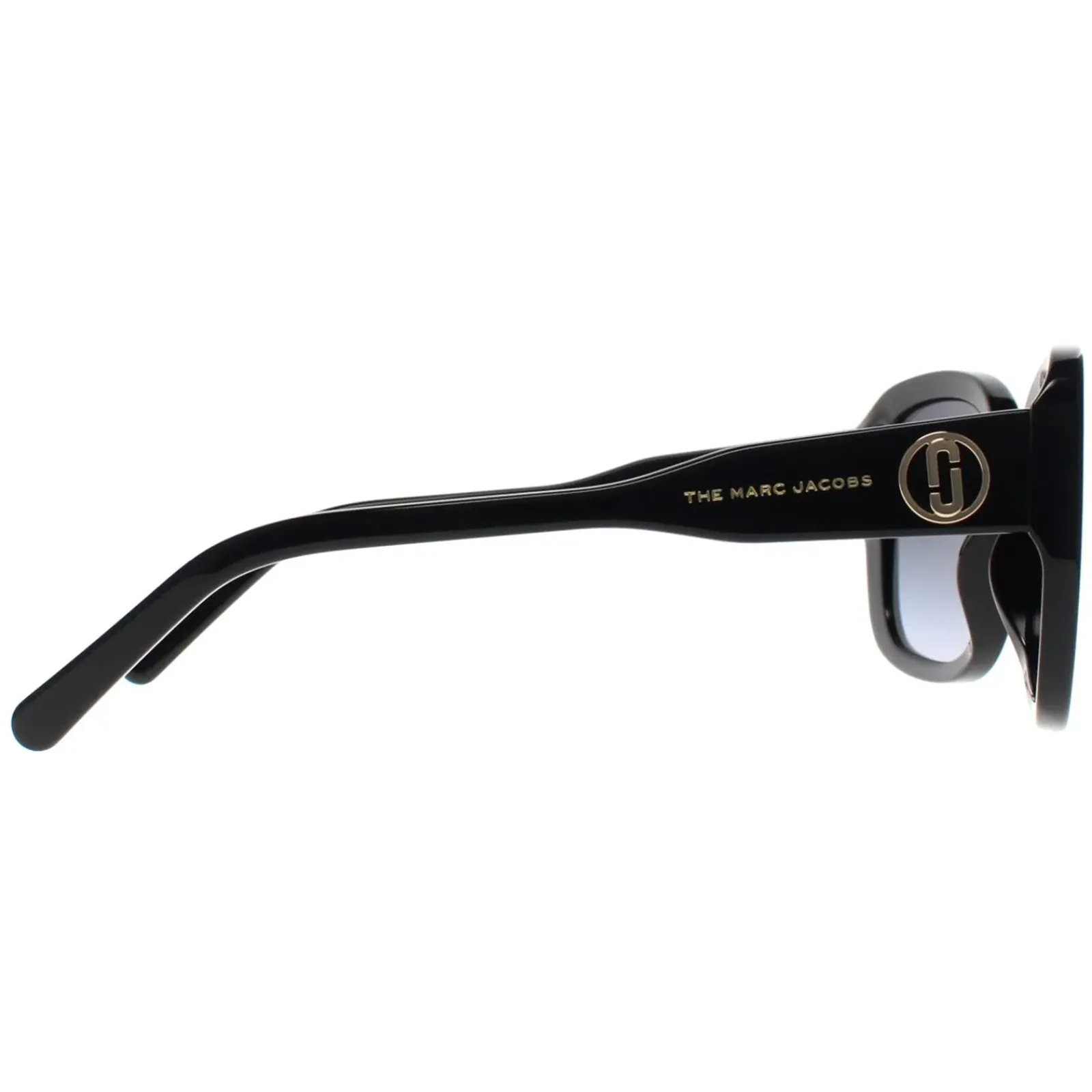 Marc Jacobs Rectangle^Sunglasses MARC 625/S 807 9O Black Dark Grey Gradient