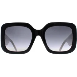 Marc Jacobs Square^Sunglasses MARC 647/S 80S 9O Black and White Grey Gradient