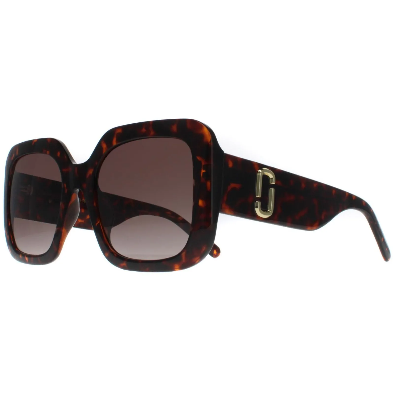 Marc Jacobs Square^Sunglasses MARC 647/S 086 HA Havana Brown Gradient