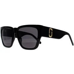 Marc Jacobs Square^Sunglasses MARC 646/S 807 IR Black Grey