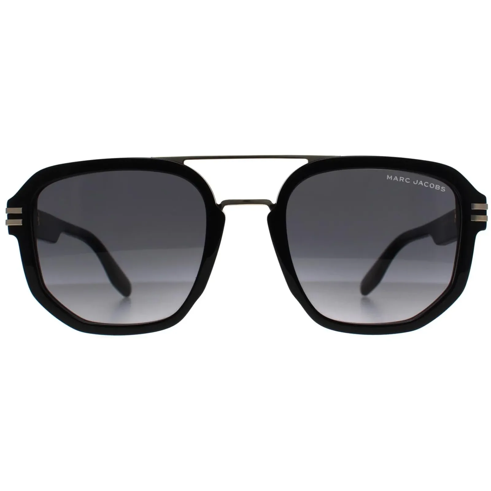 Marc Jacobs Aviator^Sunglasses MARC 588/S 807 9O Black Gold Dark Grey Gradient
