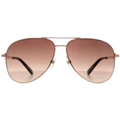 Marc Jacobs Aviator^Sunglasses MARC 653/S 01Q HA Gold Brown Brown Gradient