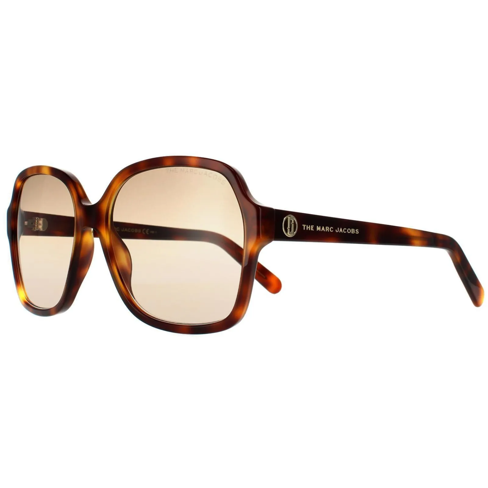 Marc Jacobs Square^Sunglasses MARC 526/S 086 HA Havana Brown Gradient