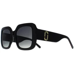 Marc Jacobs Square^Sunglasses MARC 647/S 08A WJ Black Grey Gradient