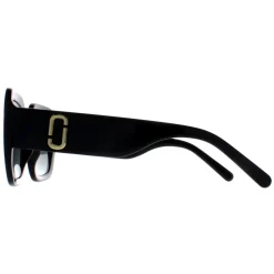 Marc Jacobs Square^Sunglasses MARC 647/S 08A WJ Black Grey Gradient