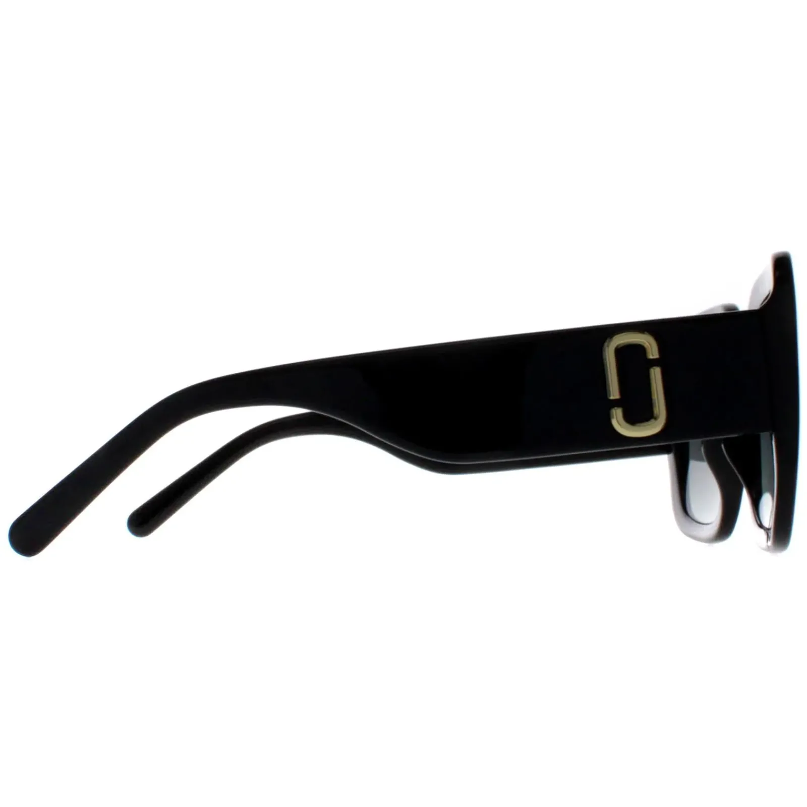 Marc Jacobs Square^Sunglasses MARC 647/S 08A WJ Black Grey Gradient