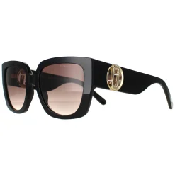 Marc Jacobs Rectangle^Sunglasses MARC 687/S 807 HA Black Brown Gradient