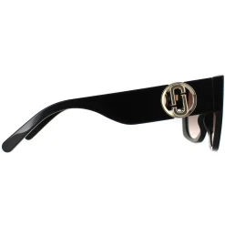 Marc Jacobs Rectangle^Sunglasses MARC 687/S 807 HA Black Brown Gradient