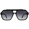 Marc Jacobs Aviator^Sunglasses MARC 753/S 807 9O Black Dark Grey Gradient