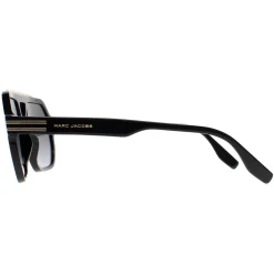 Marc Jacobs Aviator^Sunglasses MARC 753/S 807 9O Black Dark Grey Gradient