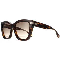 Marc Jacobs Square^Sunglasses MJ 1000/S KRZ HA Havana Crystal Brown Gradient