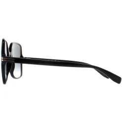 Marc Jacobs Square^Sunglasses MJ 1105/S 807 9O Shiny Black Dark Grey Gradient
