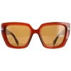 Marc Jacobs Square^Sunglasses MJ 1051/S 09Q 70 Brown Brown