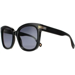Marc Jacobs Square^Sunglasses MJ 1012/S 807 9O Black Dark Grey Gradient