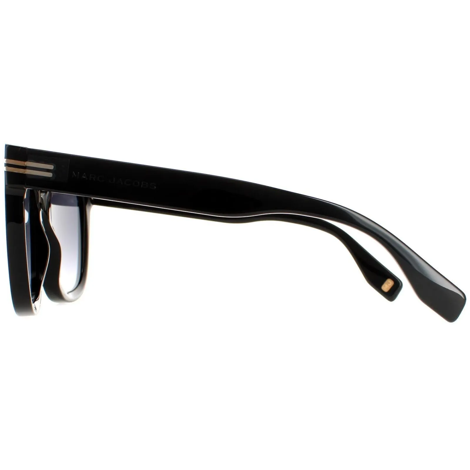 Marc Jacobs Square^Sunglasses MJ 1012/S 807 9O Black Dark Grey Gradient