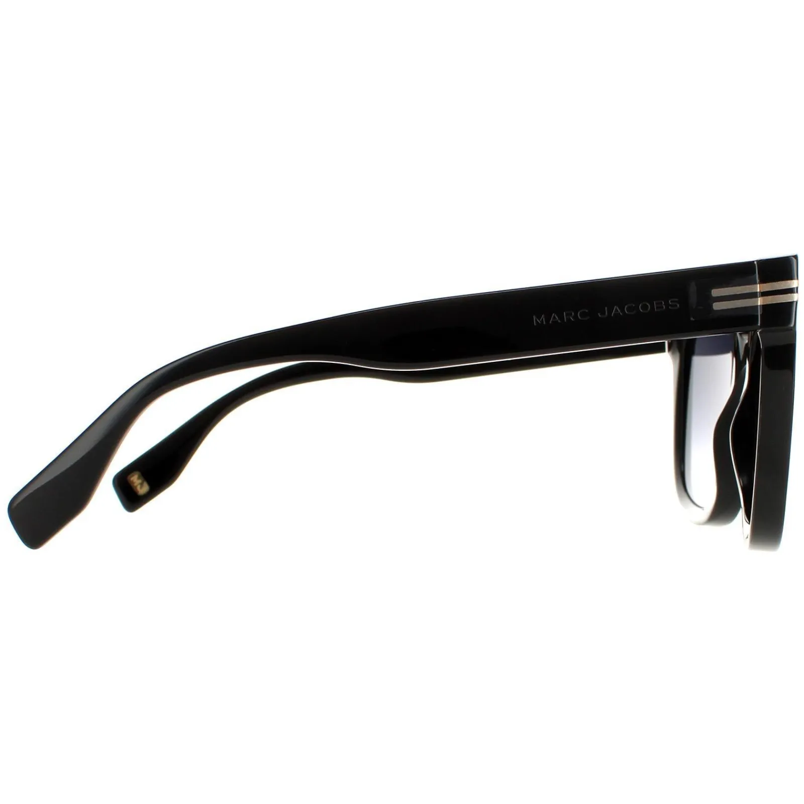 Marc Jacobs Square^Sunglasses MJ 1012/S 807 9O Black Dark Grey Gradient