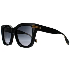Marc Jacobs Square^Sunglasses MJ 1000/S 807 9O Black Dark Grey Gradient