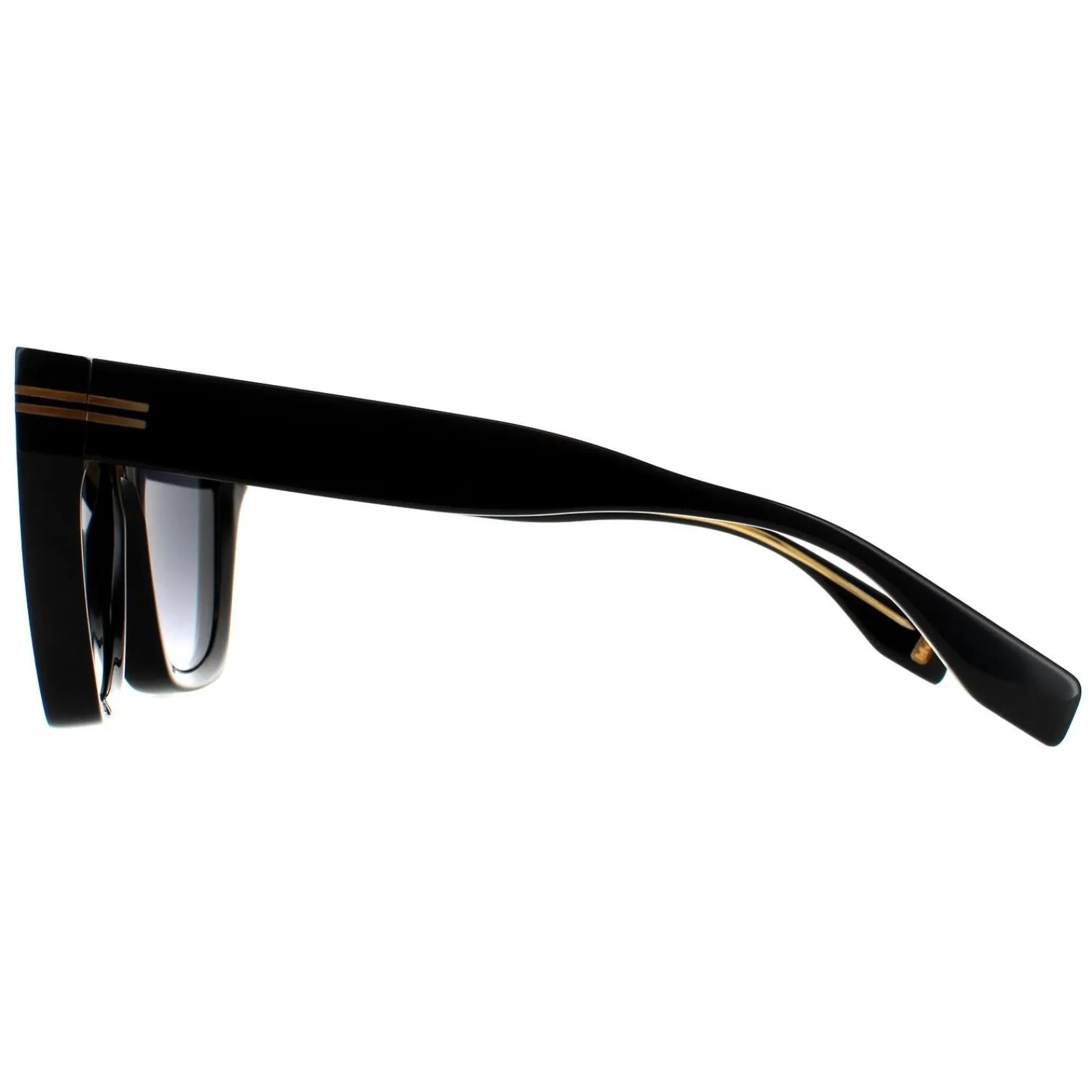 Marc Jacobs Square^Sunglasses MJ 1000/S 807 9O Black Dark Grey Gradient