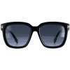 Marc Jacobs Square^Sunglasses 1035/S RHL/9O Black and Gold Grey Gradient