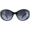 Marc Jacobs Oval^Sunglasses 520/S 807/9O Black Dark Grey Gradient