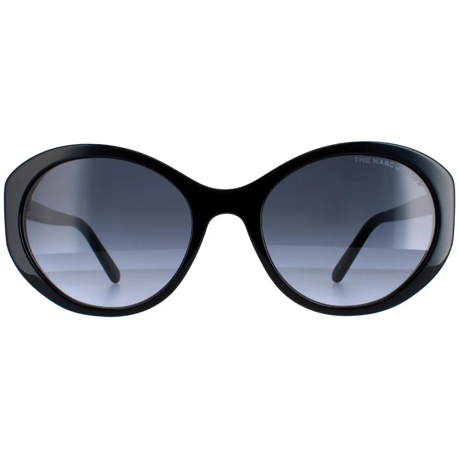 Marc Jacobs Oval^Sunglasses 520/S 807/9O Black Dark Grey Gradient