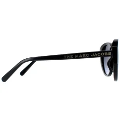 Marc Jacobs Oval^Sunglasses 520/S 807/9O Black Dark Grey Gradient