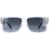 Marc Jacobs Rectangle|Rectangle^Sunglasses 096/S MNG/9O Crystal Black Dark Grey Gradient