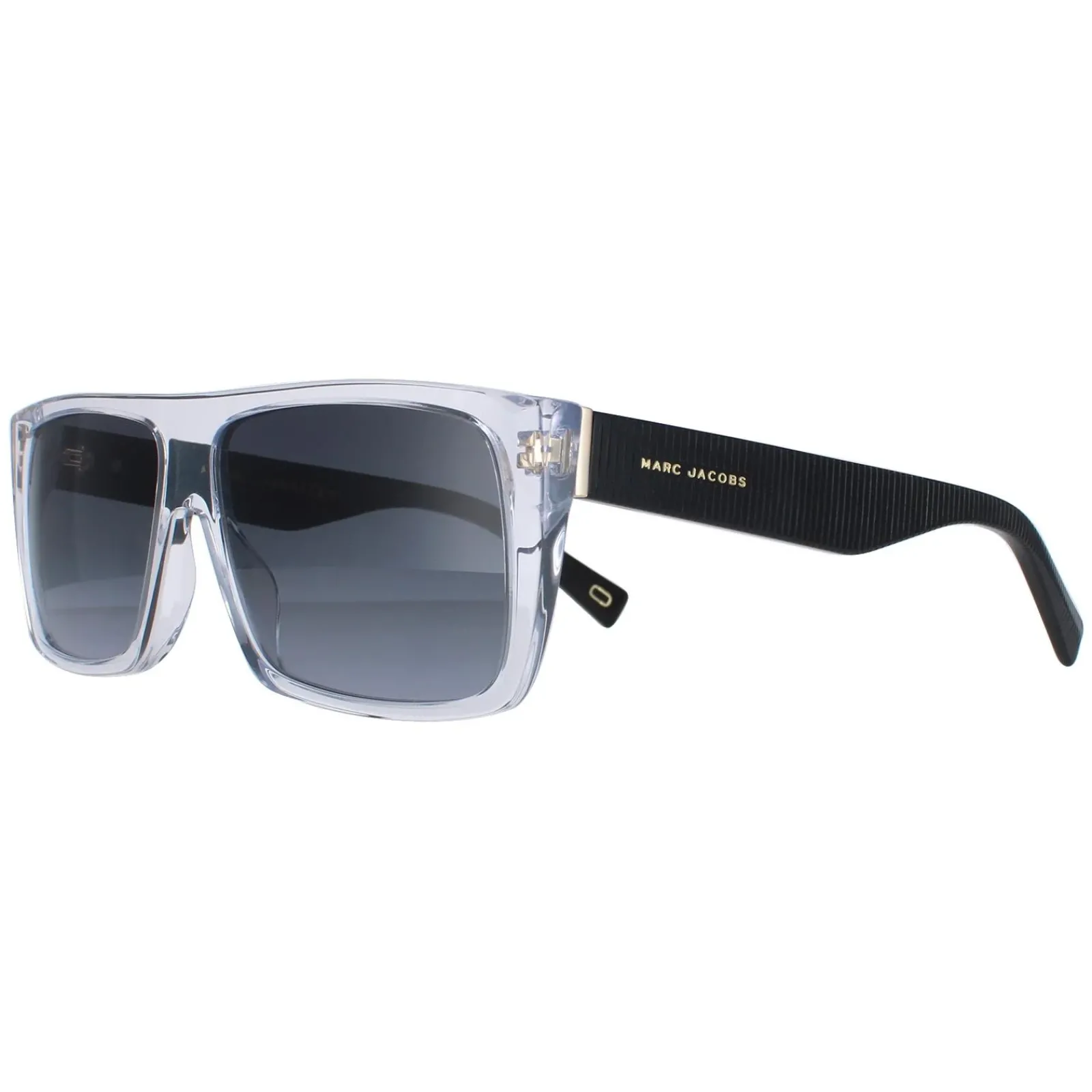 Marc Jacobs Rectangle|Rectangle^Sunglasses 096/S MNG/9O Crystal Black Dark Grey Gradient