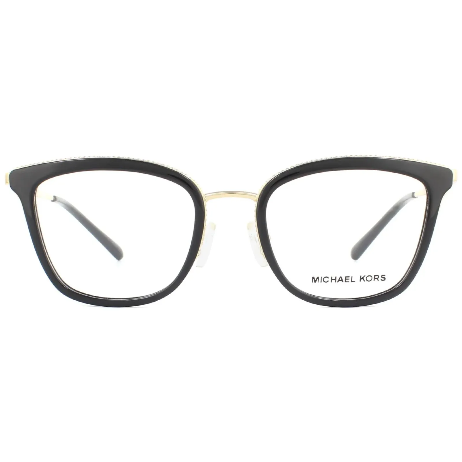 Michael Kors Square^Glasses Frames Coconut Grove MK3032 3332 Light Gold Black