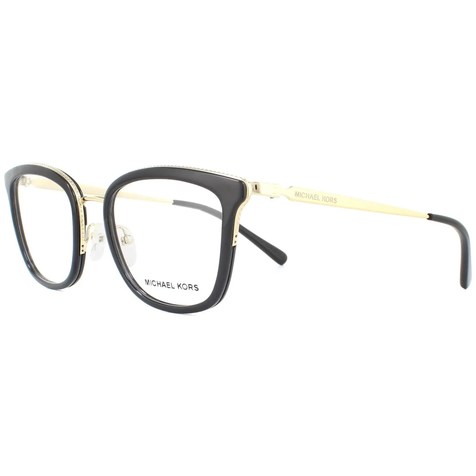 Michael Kors Square^Glasses Frames Coconut Grove MK3032 3332 Light Gold Black