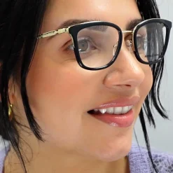 Michael Kors Square^Glasses Frames Coconut Grove MK3032 3332 Light Gold Black