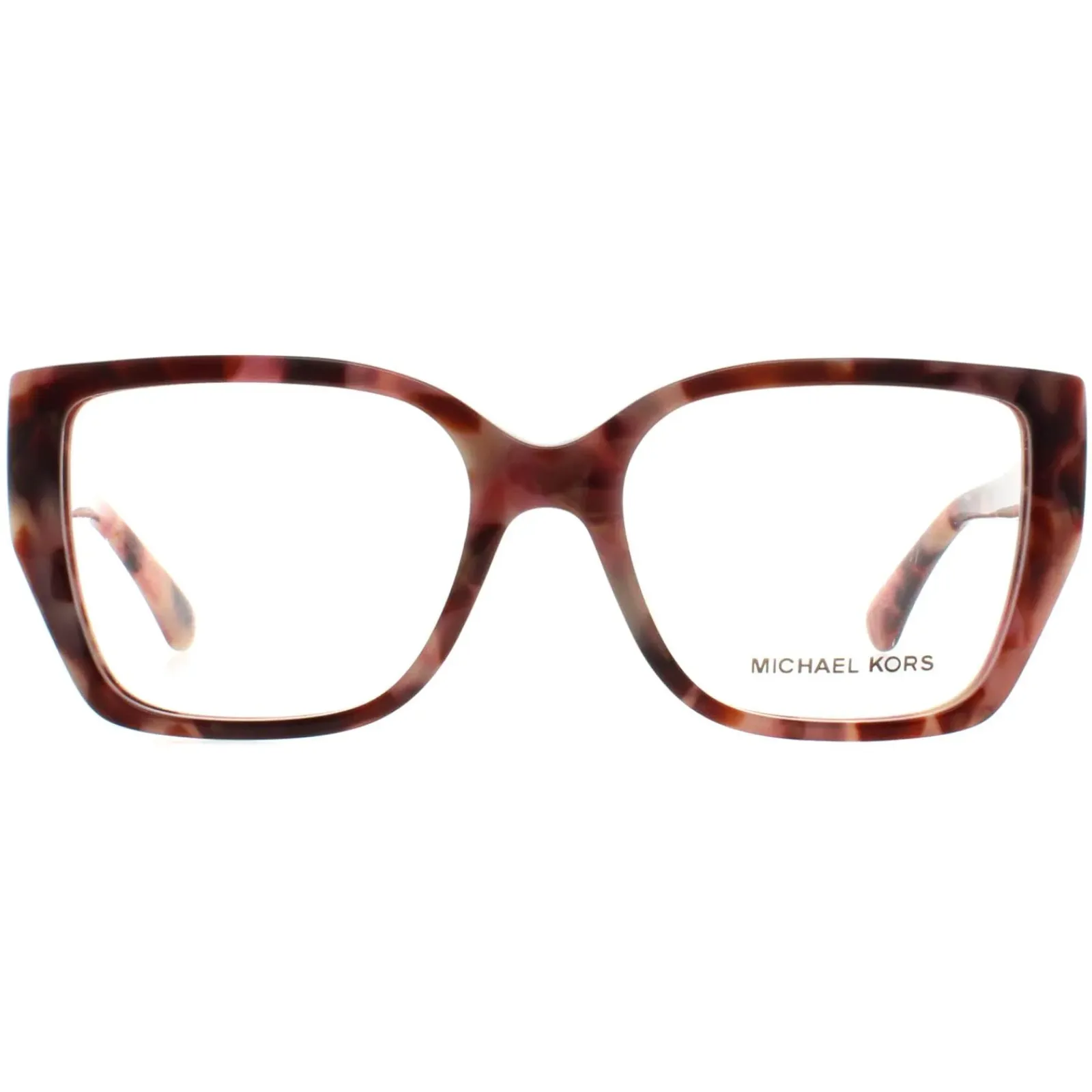 Michael Kors Square^Glasses Frames MK4115U 3946 Pink Pearlised Tortoise Women