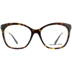 Michael Kors Square^Glasses Frames 4057 Anguilla 3006 Dark Tortoise 53mm
